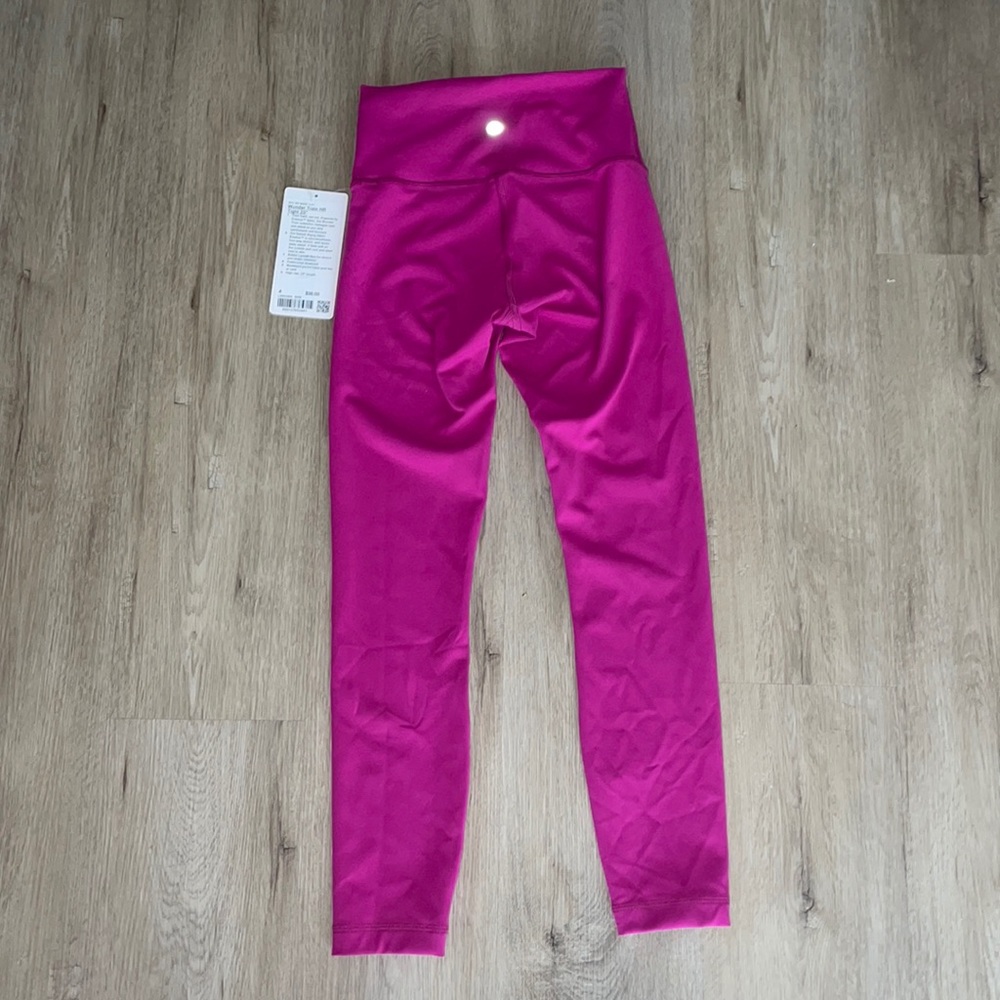 RARE Lululemon Wunder Train Leggings 25’- size 4